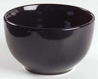 Gibson Designs Sensations Ii Black Soup/Cereal Bowl, Fine China Dinnerware   All