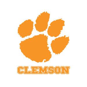 Clemson Tigers Rico Industries Static Cling Decal