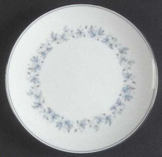 Noritake Concord (Platinum Trm) Salad Plate, Fine China Dinnerware   Blue/Gray/P