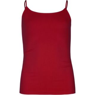 Essential Girls Seamless Cami Maroon One Size For Women 130523323