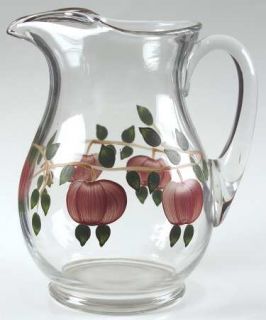 Franciscan Apple (American Backstamp) 64oz Imperial Glassware Pitcher, Fine Chin