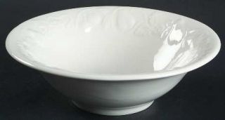 Tabletops Unlimited Orchard Coupe Cereal Bowl, Fine China Dinnerware   All White