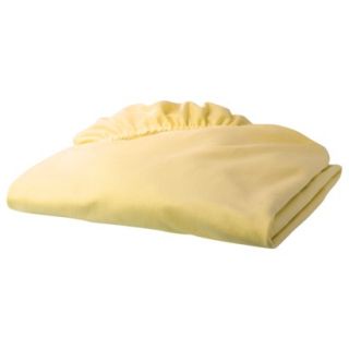 TL Care Jersey Knit Fitted Crib Sheet   Maize