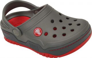 Infants/Toddlers Crocs Front Court Clog   Smoke/Charcoal Slip on Shoes
