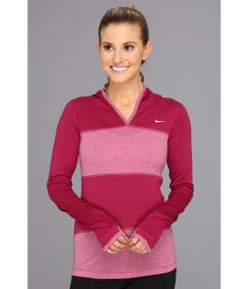 Nike Elite Hoodie Womens Long Sleeve Pullover (Red)