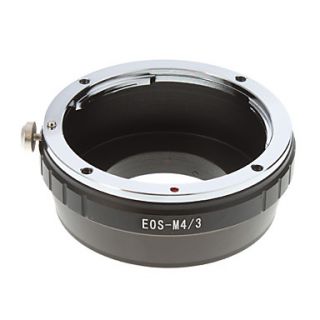 EOS M4/3 Camera Lens Adapter Ring (Black)