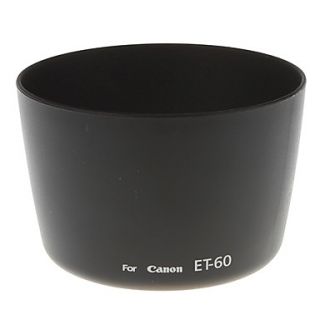 ET 60 Universal Lens Hood for Camera (Black)