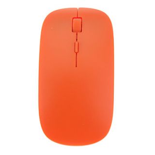Ultra slim 2.4G Wireless High frequency Mouse Orange