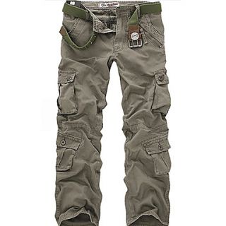Washed Overalls 7 Colors Optional Water Waves Camouflage Bags Pants