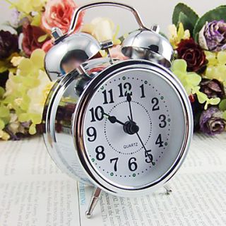 4.72H Mute Classic Style Metal Alarm Clock with Light