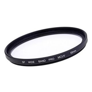 58mm Slim Multi Coated MC UV Filter Lens