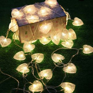 10M Heart Shape LED String Light Christmas Light