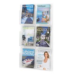 Safco Reveal 6 Magazine Vertical Display