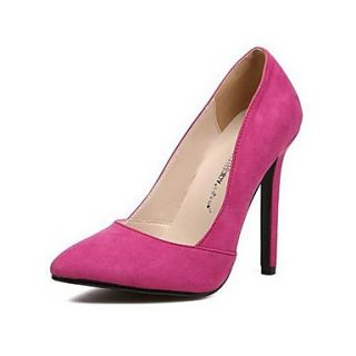 Faux Leather Womens Shoes Casual Stiletto Heel Pumps Heels (More Colors)