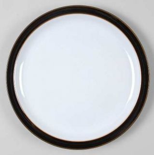 Denby Langley Merlot Salad Plate, Fine China Dinnerware   Redish Brown On White