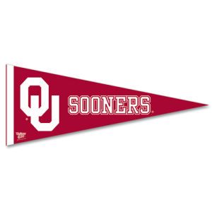 Oklahoma Sooners Wincraft 12x30in Pennant