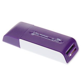 All in one USB 2.0 Micro SD Memory Card Reader (Purple/Green)