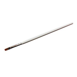 White Wooden Handle UV Gel Brush Pen