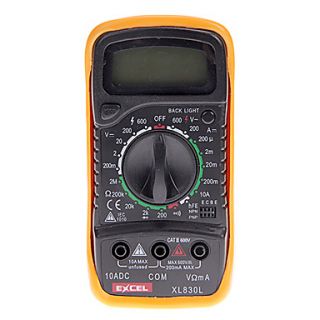A830L Full Range Protection Digital Multimeter with LCD Display