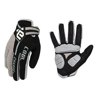 CoolChange Cycling Nylon Gray Full Finger Gloves