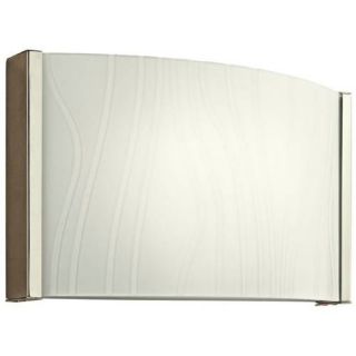 Kichler 10479PN Transitional Wall Sconce 2 Light Fluorescent Fixture Polished Nickel