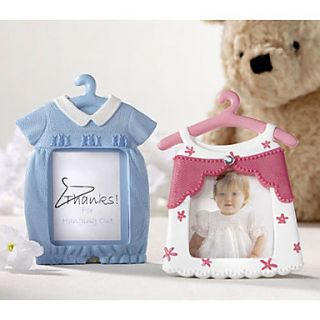 Amasra Cute Baby Themed Photo Frame/Place Card Favor (Blue)