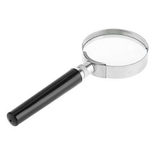 8X 50mm Simple Handheld Magnifying Glass Magnifier