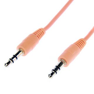 3.5mm Audio Jack Connection Cable(Orange 1.0m)
