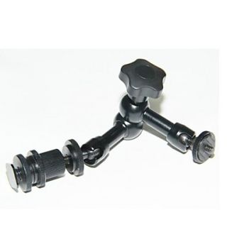7 Inch Articulating Magic Friction Arm for Hot Shoe Mounts to Work with LED Panel, DSLR Monitor, Mic 7ARM