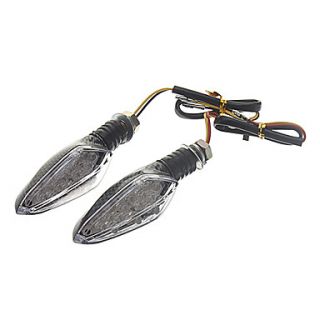 12V 1.28W 90LM 1 16 LED Yellow Light Motorcycle Turnlight (2 Pieces)