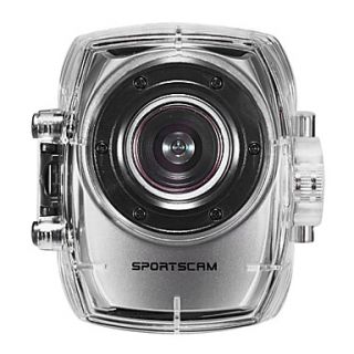 SPORTCAM HD1080P F31V Mini Action Camcorder (Silver)