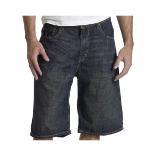 Levis 569 Loose Fit Shorts, Dirty Rigid, Mens