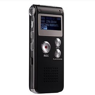8G  Digital Voice Recorder (Black)