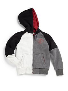 Little Marc Jacobs Toddlers & Little Boys Colorblock Hoodie   Grey