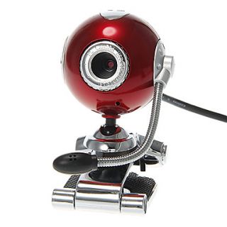 Telephone Operator Shaped Desktop 8 Megapixel Webcam with Mic