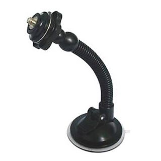 360 Degree Rotational 1/4 Car Mount Holder with Suction Cup for Camera and Gopro Camera