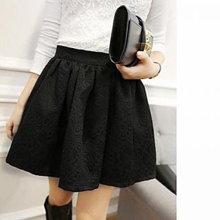 Womens High Waist Vintage Rose Darkfringe Mini Skirt