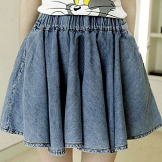 Womens Spring Vintage Demin Skirt