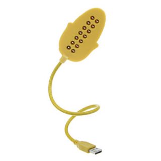 LED USB Corn Shaped Lamp for Notebook PC Laptop