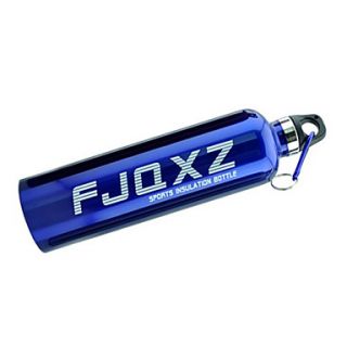 FJQXZ 750ML Aluminum Alloy Blue Cycling Bottle