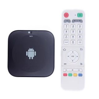 HD808 Quad Core Android 4.2.2 TV Set Top Box Wi Fi Bluetooth (CPU Qual Core A31s Frequency 1.8GHZ)