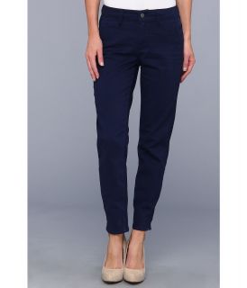 NYDJ Aileen Ankle Trouser Sanded Twill Womens Casual Pants (Blue)