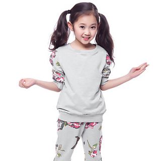 Girls Hm Personality Fleece Leisure Hoodie