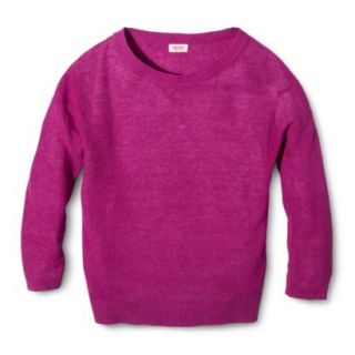 Mossimo Supply Co. Juniors Pullover Sweater   Fandango Pink S(3 5)