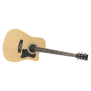 Spectrum Full Size Spruce Cutaway Acoustic Guitar   Matt Black (AIL 41N)