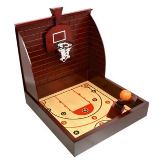 CHH Wooden Basketball Table Top Game Brown   9058
