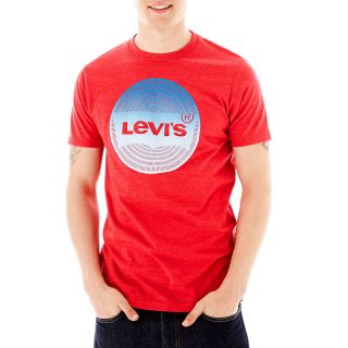 Levis Logo Tee, Red, Mens