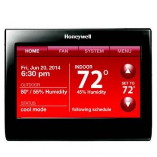 Honeywell TH9320WFV6007 WiFi 9000 Color Touchscreen Thermostat with Voice Control