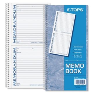 Tops Memorandum Book