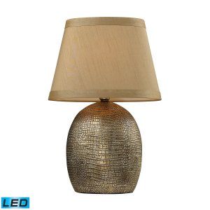 Dimond Lighting DMD D2222 LED Gilead Table Lamp a Modern Sleek Oval Shape with